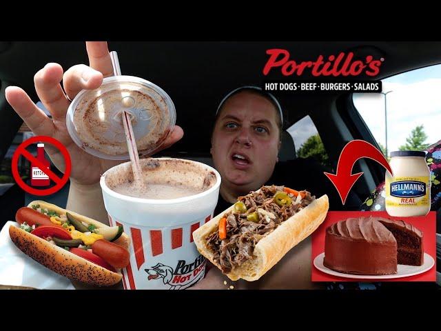 Trying PORTILLOS - Chicago Stye Food