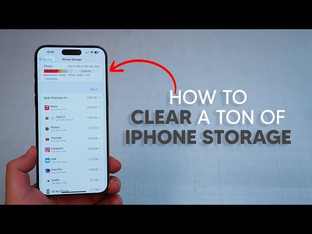 How To Free Up a TON of iPhone Storage - Just One Simple Trick!