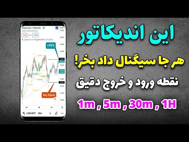 با این اندیکاتور تو کف بخر تو سقف بفروش | یک ماهه سرمایتو 3 برابر کن