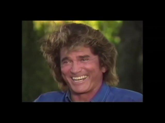 { ~ Michael Landon On Entertainment Tonight Oct.1 1988, Behind The Scenes Of Highway To Heaven  ~ }