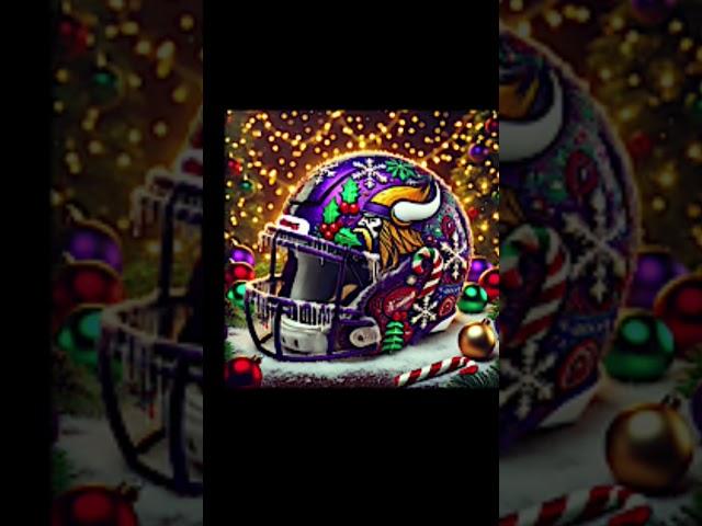 Ai generated Christmas helmets vikings edition #christmas #carolofthebells #vikings #helmets