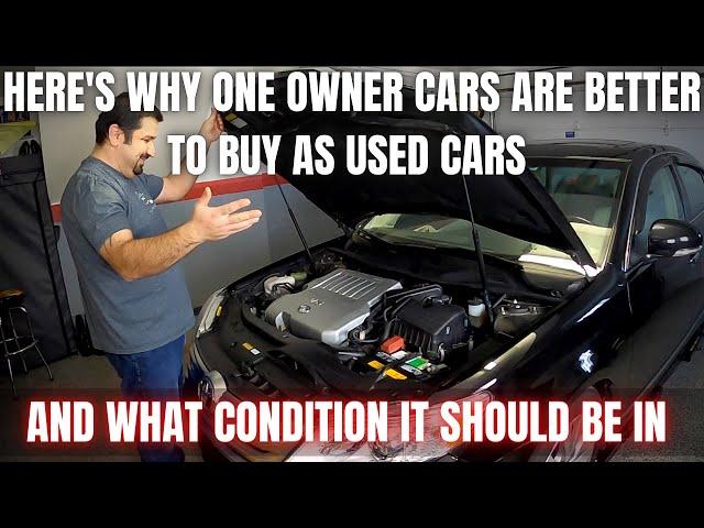 Here's Why One Owner Cars are BETTER cars to Buy as Used Cars!