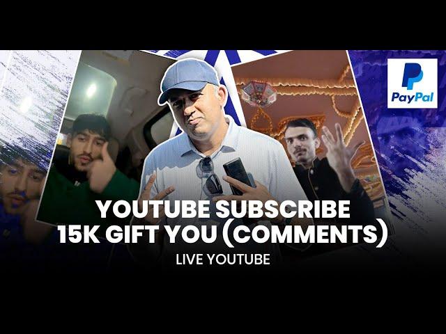 Youtube Subscribe 15K Gift You #deaf #deafcommunity #gift @shahiddeaf07And  @samvok7live