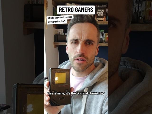 What's your oldest console? #Nintendo #Gameboy #GamingNostalgia #ClassicGames #RetroVideo
