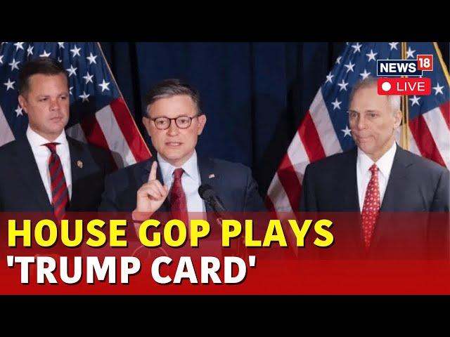 US News LIVE | House GOP LIVE News | Mike Johnson LIVE | Tom Emmer | USA News Today | News18 | N18G