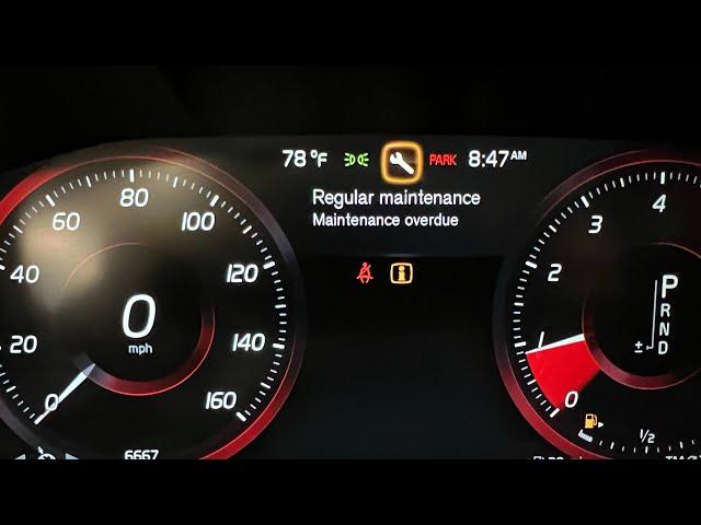 How To Reset Your Service Reminder On Your 2018-2022 Volvo S60