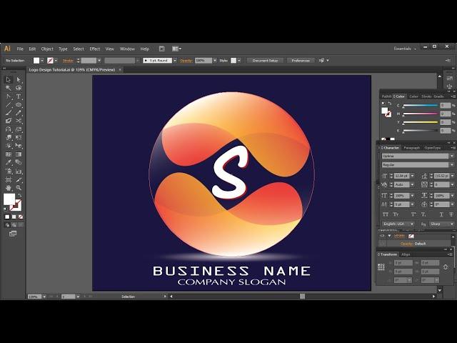 Corporate logo Design Ideas | Adobe illustrator tutorial