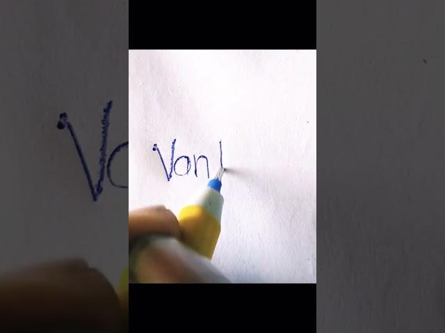 #handwriting #youtubeshorts #name #writing #english #vandana