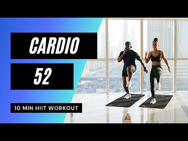 10 Min Cardio Workout // HIIT | MrandMrsMuscle