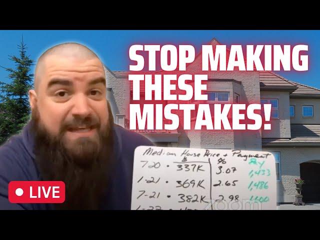 10-9-2022 Housing CRASH: EVERYONE DOING THE MATH WRONG!! 22 Year Investor shows typical mistakes!