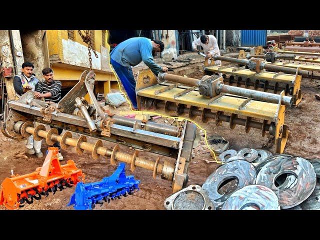 How Rotavator are Manufactured in Factory from Scratch || How Rotary Tiller are made in Factory