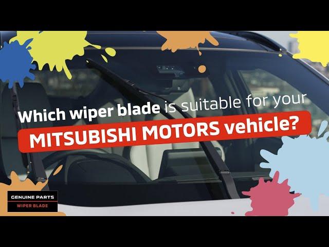 MITSUBISHI MOTORS EXPERIMENT LAB | Using color on wipers?