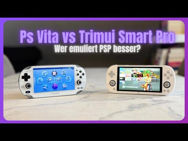 Ps Vita vs Trimui Smart Pro - Wer emuliert PSP besser ? | Vergleich, Speedtest & Gameplay