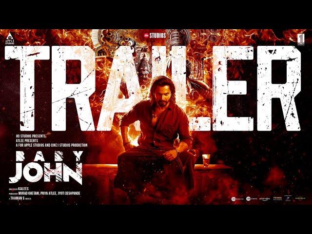 Baby John - Trailer | Atlee | Varun Dhawan, Keerthy Suresh, Wamiqa G, Jackie Shroff | 25th Dec