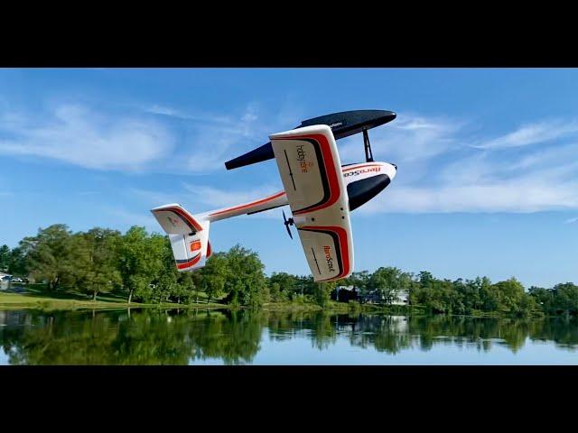 HobbyZone AeroScout S 1.1m BNF Basic - ADVANCED AEROBATIC FLOATPLANE?!?!