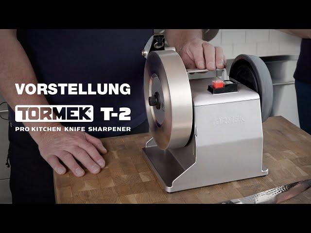 Vorstellung Tormek T-2 Pro Kitchen Messerschleifmaschine – Deutsch