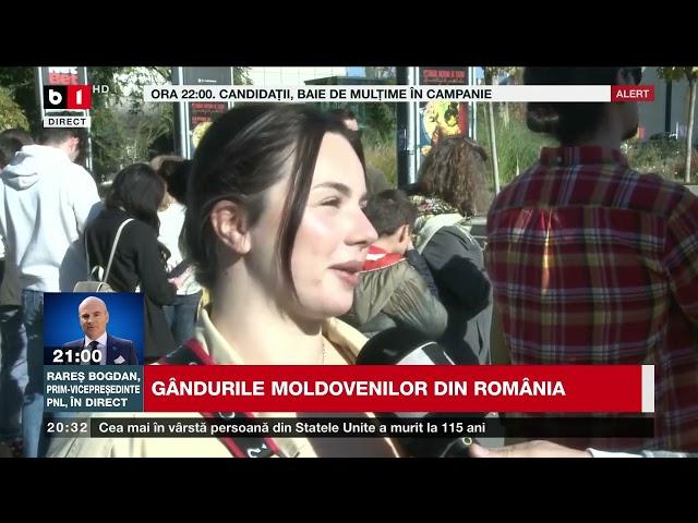 GÂNDURILE MOLDOVENILOR DIN ROMÂNIA. Știri B1TV_27 oct. 2024