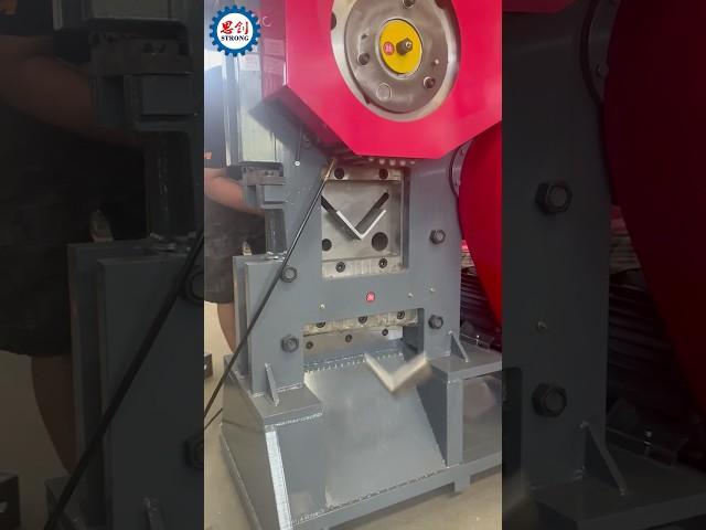 Channel Steel and Angle Iron Punching and Shearing Machine #punchingmachine #shearingmachine
