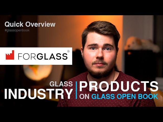 FORGLASS Products Overview | Glass Open Book