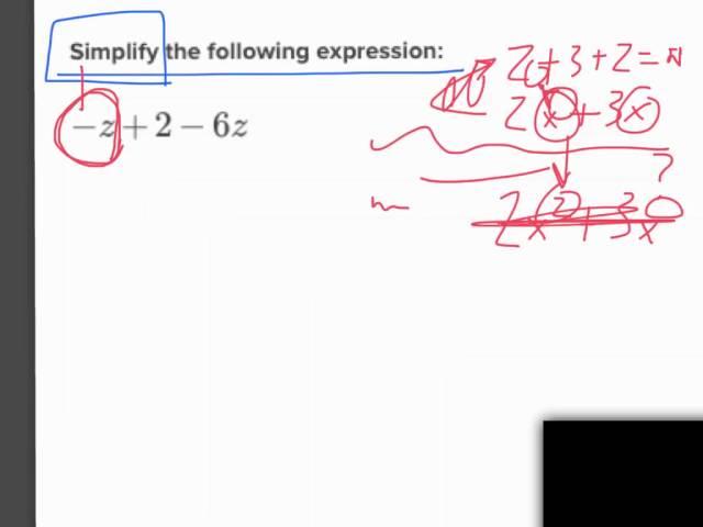 How to Simplify Expressions #dude