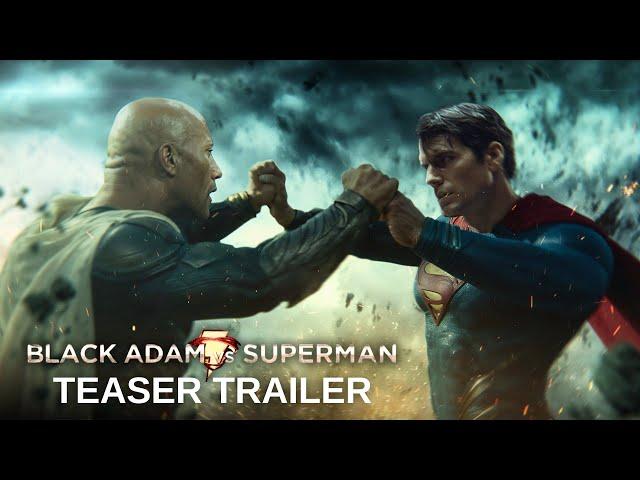 Black Adam V Superman: Dawn of Justice 2 | Teaser Trailer | Dwayne Johnson, Henry Cavill