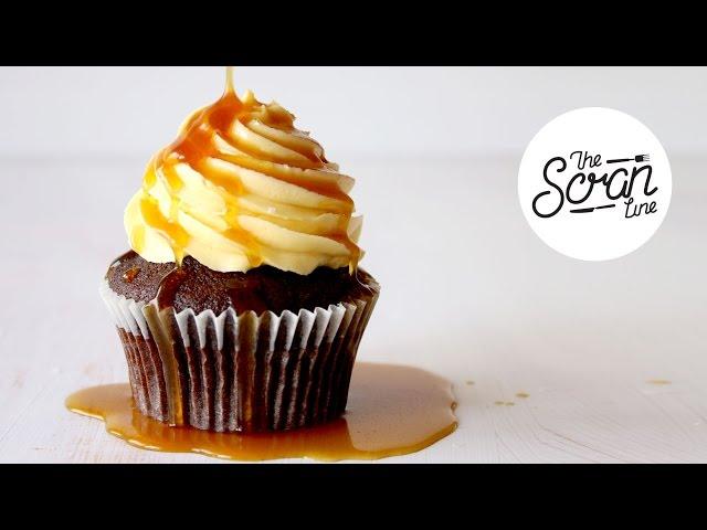VEGAN SALTED CARAMEL CUPCAKES - The Scran Line