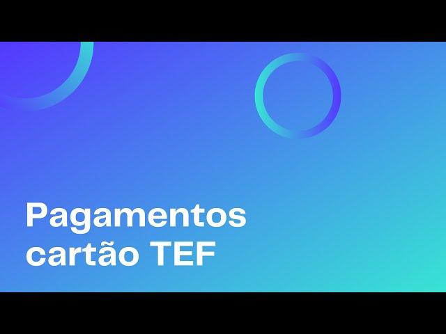 Pagamentos cartão TEF