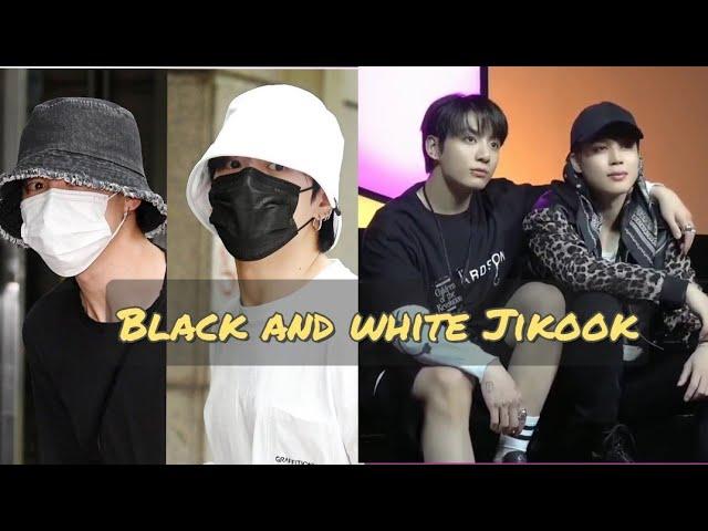 Jikook in Kbs Black and white on everything