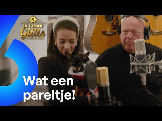 Prachtig hoor! Peter & fam. nemen KERST SINGLE op!  | Familie Gillis #AFL64 | Kerstspecial