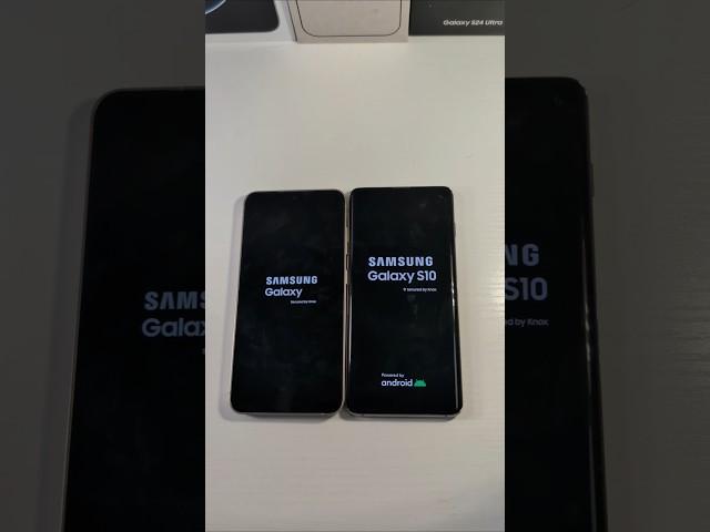S10 vs S24 Boot Up Test