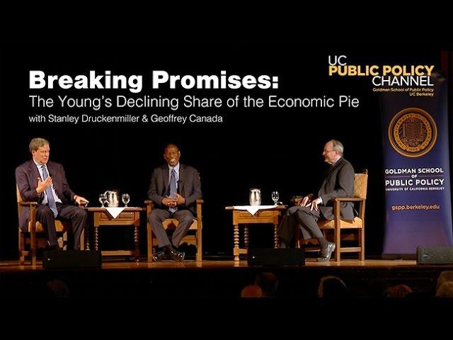 Breaking Promises: The Young’s Declining Share of the Economic Pie with S.Druckenmiller G. Canada