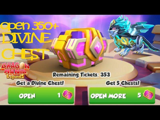 Can we get Chrono Zeus Dragon with 350+ DIVINE CHEST ?!