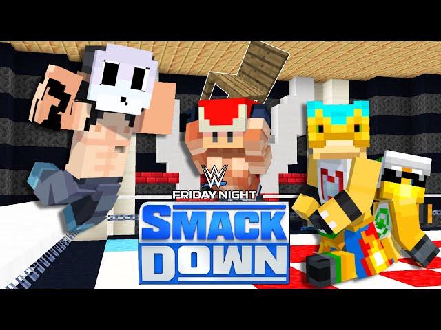 We Joined The WWE SMACK DOWN! | Minecraft Nintendo Fun House [37]