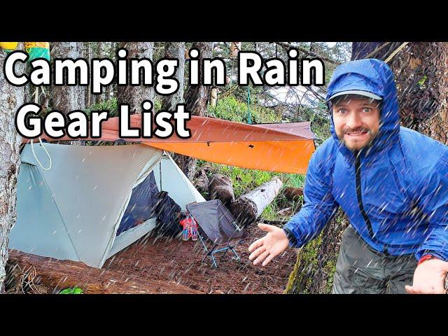 Gear Loadout for 3-Days BACKPACKING IN RAIN // West Coast Trail