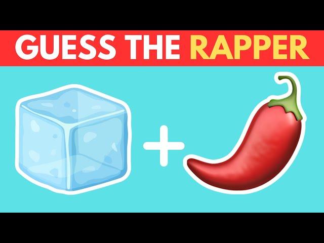 Guess The Rapper by Emoji | Music Quiz 