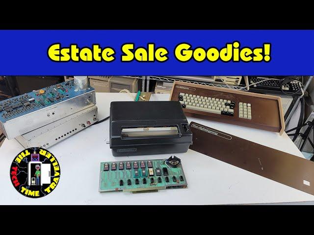 Estate Sale Vintage Computer Finds