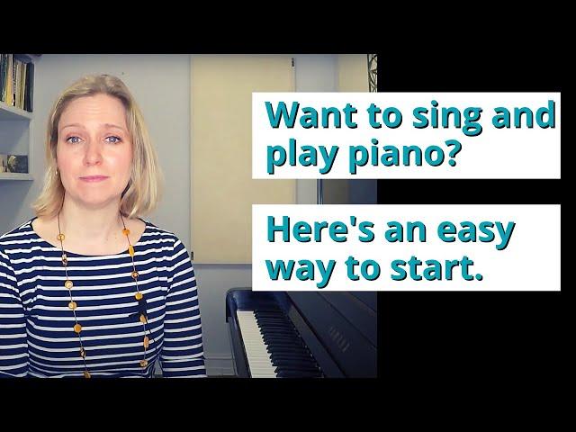 How To Sing And Play Piano With Only Two Notes