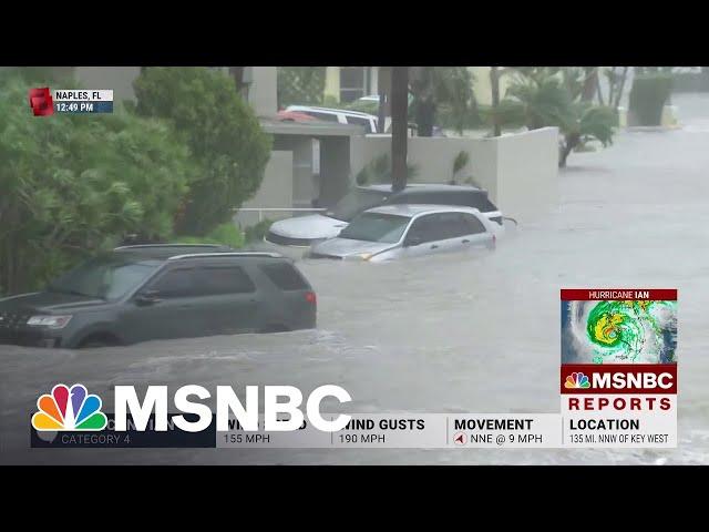 ‘There's No Beach Left In Naples’: Naples Hit By Major Storm Surge As Hurricane Ian Bears Down