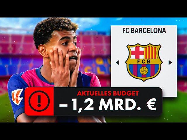 Barca SPRINT TO GLORY mit 1,2 MILLIARDEN € SCHULDEN!!  EA FC 24