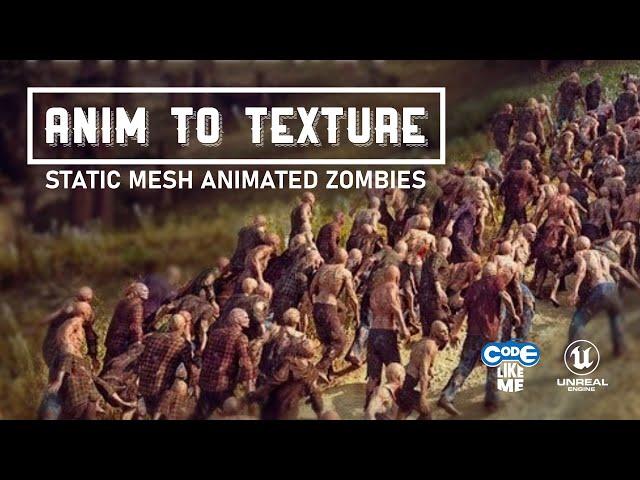 Unreal Engine Animation To Texture Plugin - Static Mesh Animations with Materials