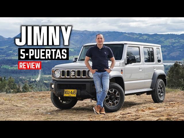 Suzuki Jimny 5 Puertas  El tradicional campero 4x4, ahora más familiar  Prueba - Reseña (4K)