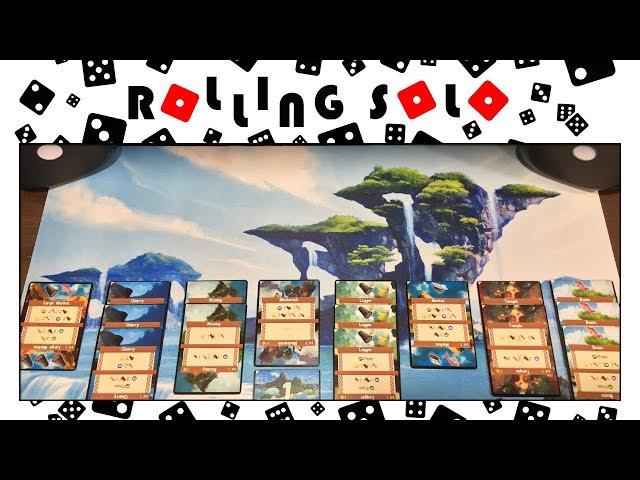 Palm Island | Kickstarter Preview | Solo Setup & Rules Overview