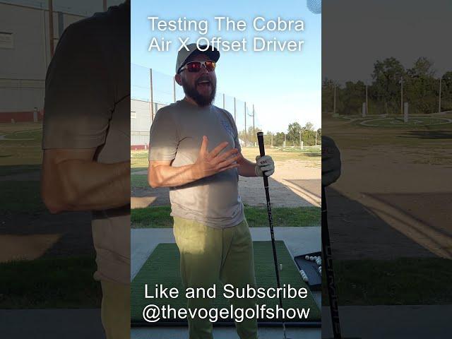 Testing The Cobra Air-X Offset Driver  #golf #golfaround #golfskill #ilovegolfing #golfswing