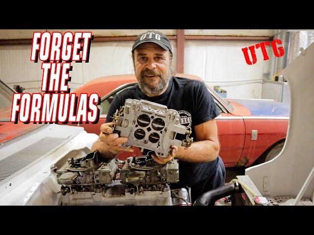 The Myths And Realities Of Carburetor Sizing- History Proves The Formulas Don't Work