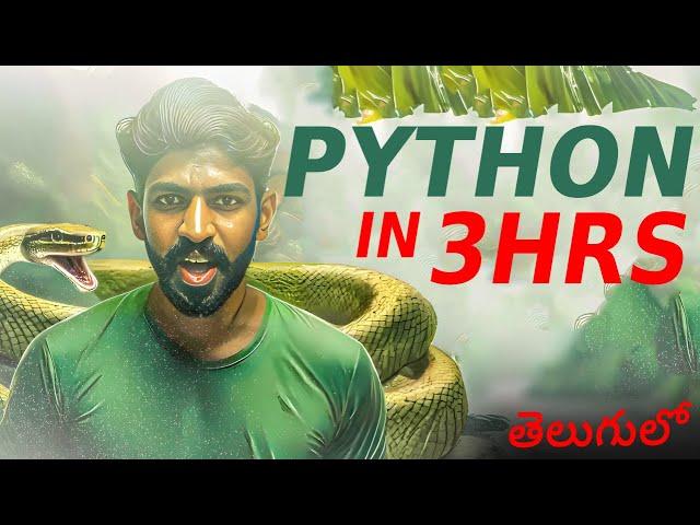 Python Full Course in Telugu with Free Notes | Dodagatta Nihar