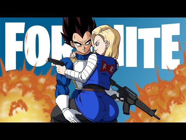 BAETEEN IS IN FORTNITE!!! | Vegeta And Android 18 Play Fortnite