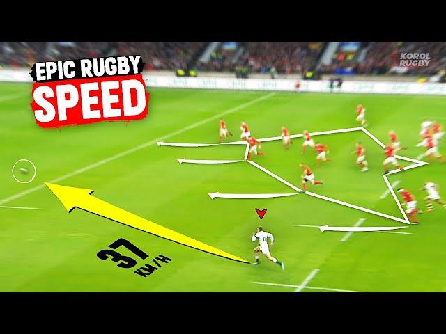 Epic SPEED in RUGBY