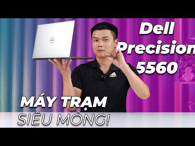 Đánh giá chi tiết Dell Precision 5560 trong năm 2024: Máy Trạm Siêu Mỏng!