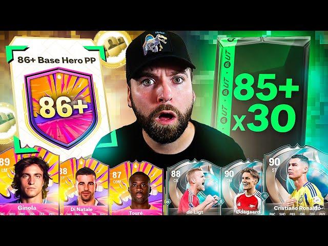 86+ HERO PLAYER PICKS & 85+ x 30 SWAPS PACKS!  FC 25