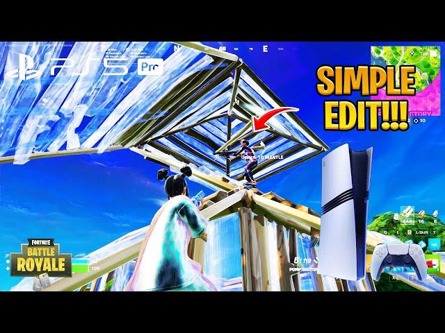 (PS5 Pro) I Tried SIMPLE EDIT In Fortnite OG Season 1 Gameplay | Keyboard & Mouse | 4K 120 FPS